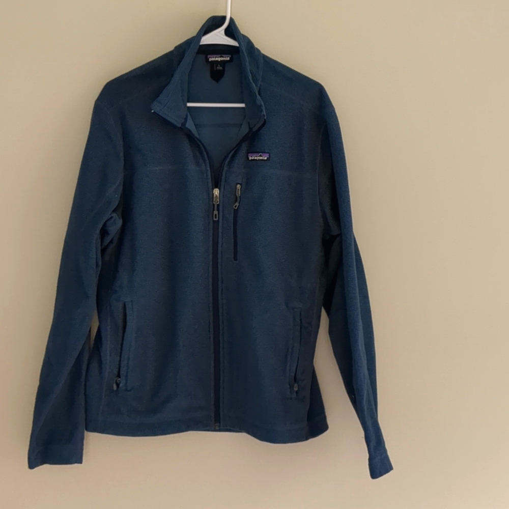 Patagonia M'Oakes Large Men’s Full zip jacket blue